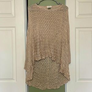 Women’s Knit Lace Sweater, Great Condition!